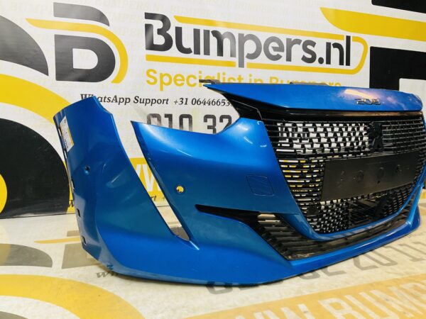 BUMPER Peugeot 208 GTline GT-Line 6xpdc 2019-2022  VOORBUMPER 2-H9-10706z