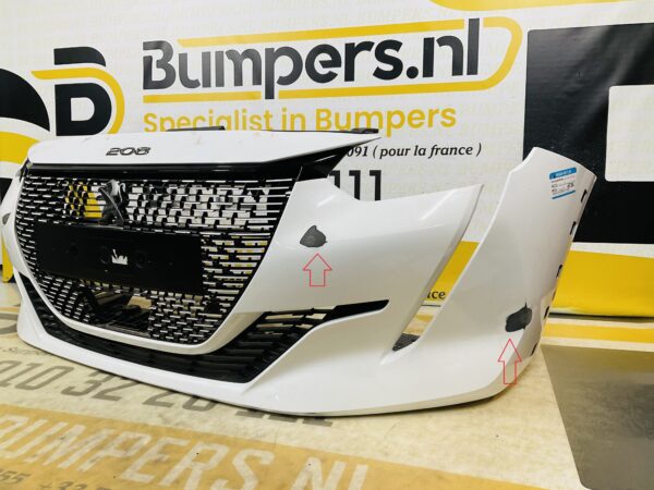 BUMPER Peugeot 208 GTline GT-Line 2019-2023  VOORBUMPER 2-H9-10707z