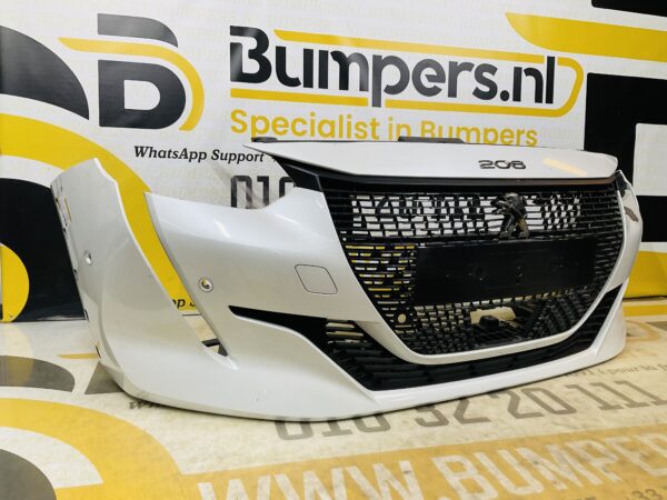 BUMPER Peugeot 208 GTline GT-Line 6xpdc 2019-2022  VOORBUMPER 2-H9-10708z