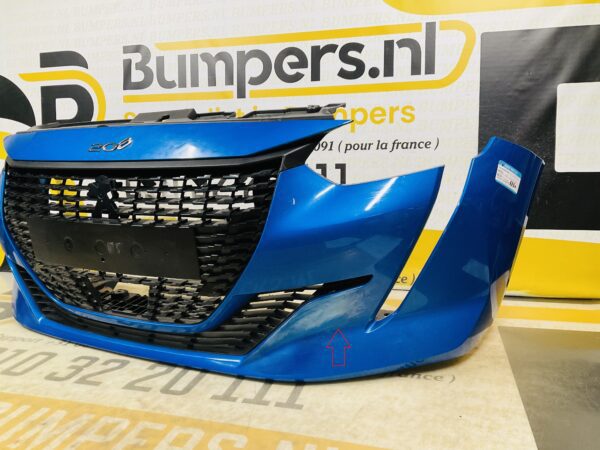 BUMPER Peugeot 208 Normaal 2019-2022  VOORBUMPER 2-H9-10709z