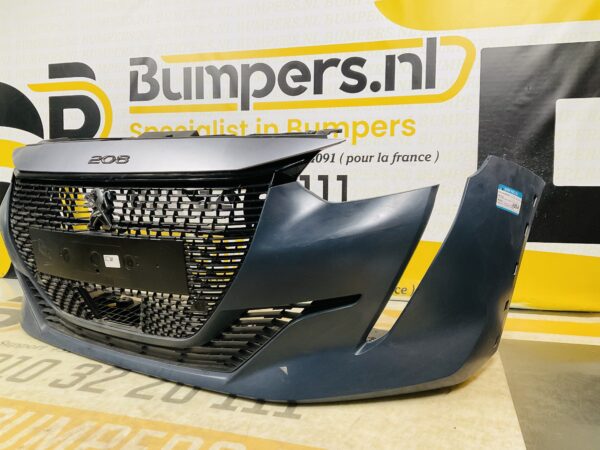 BUMPER Peugeot 208 GTline GT-Line 6xpdc 2019-2023 VOORBUMPER 2-H9-10711z
