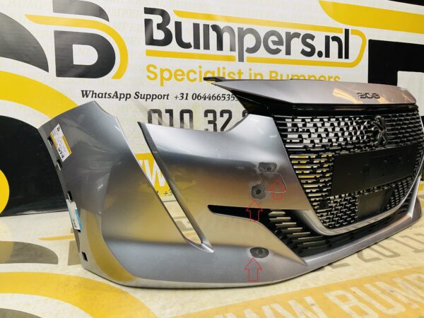 BUMPER Peugeot 208 GTline GT-Line 2019-2022  VOORBUMPER 2-H9-10718z