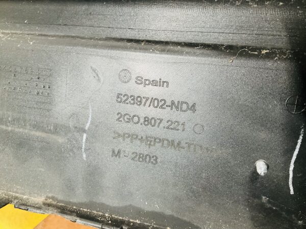 BUMPER Volkswagen Polo 2G 4xpdc 2017-2021  VOORBUMPER 2-H13-10726z