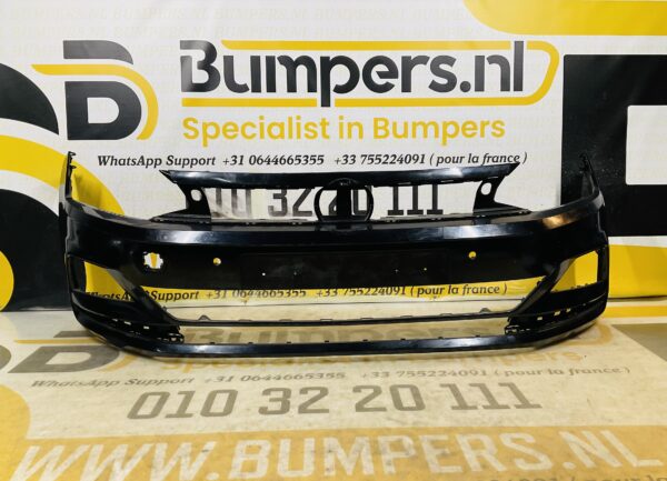 BUMPER Volkswagen Polo 2G 4xpdc 2017-2021 VOORBUMPER 2-H13-10731z