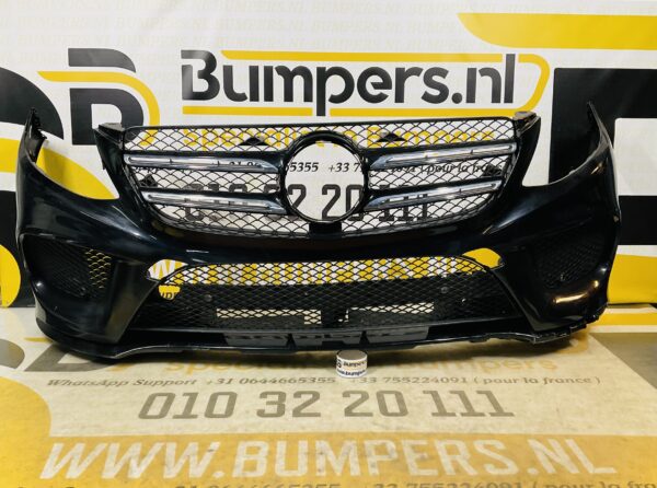 BUMPER Mercedes GLE W166 AMG 2015-2019 6xpdc VOORBUMPER 1-A5-10744z