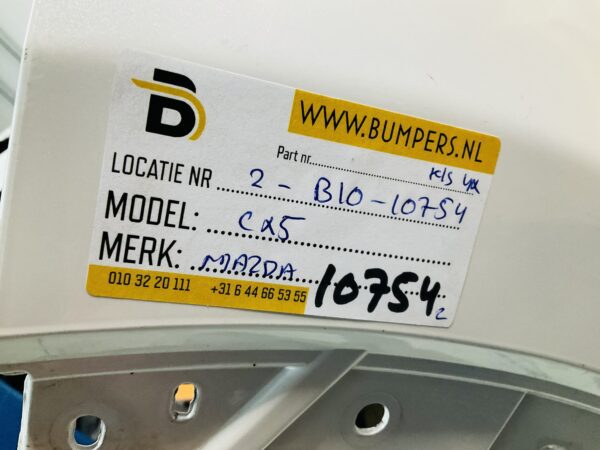 BUMPER Mazda CX5 kls 4xpdc 2017-2020  VOORBUMPER 2-B10-10754z