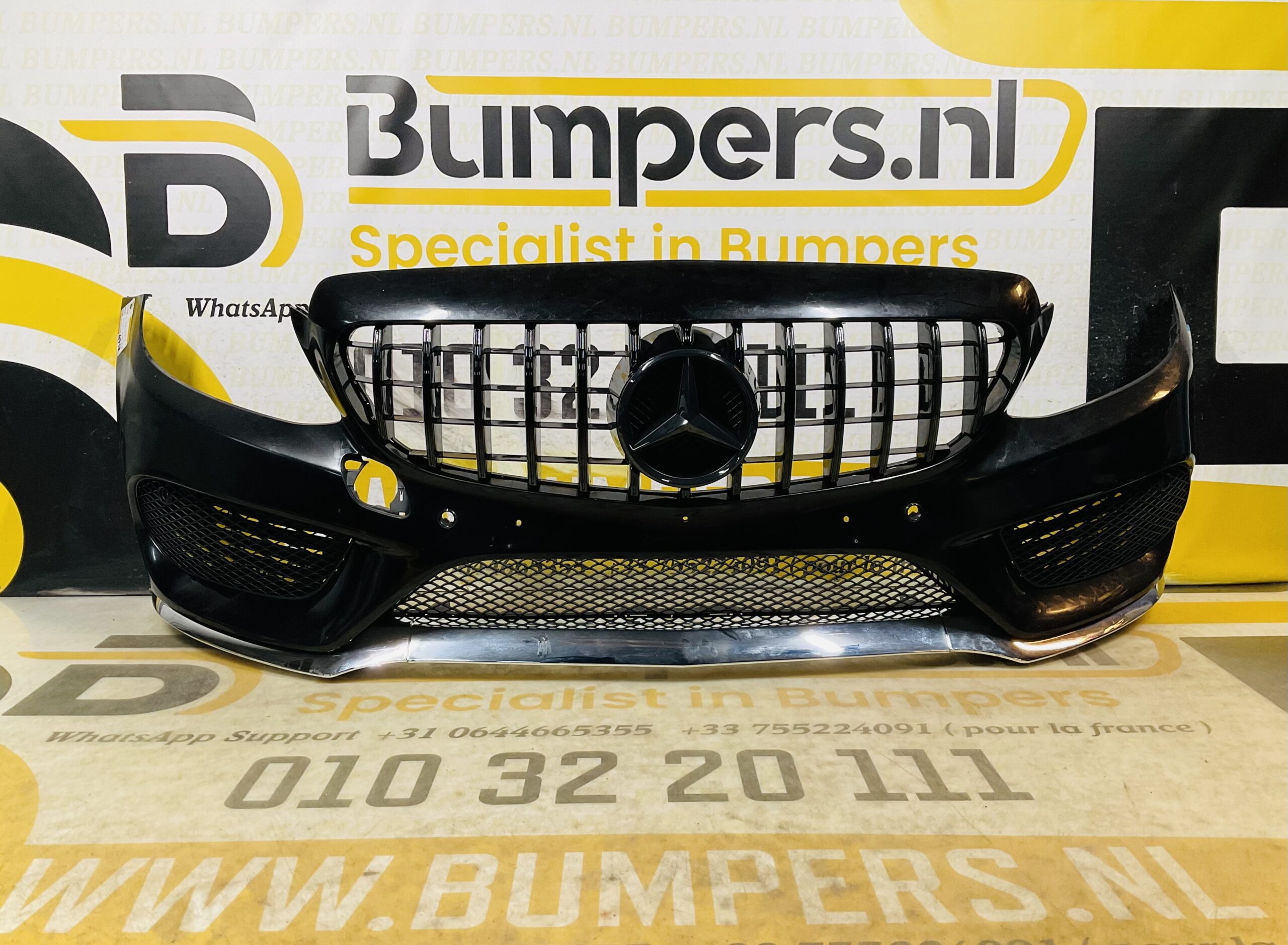 BUMPER Mercedes C Klasse W205 AMG 6xpdc 2014-2018 VOORBUMPER 1-Z6-10758z