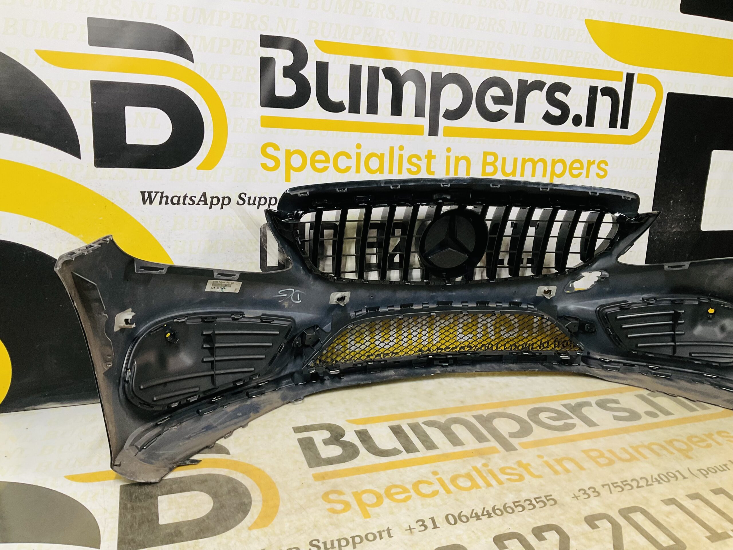 BUMPER Mercedes C Klasse W205 AMG 6xpdc 2014-2018 VOORBUMPER 1-Z6-10758z