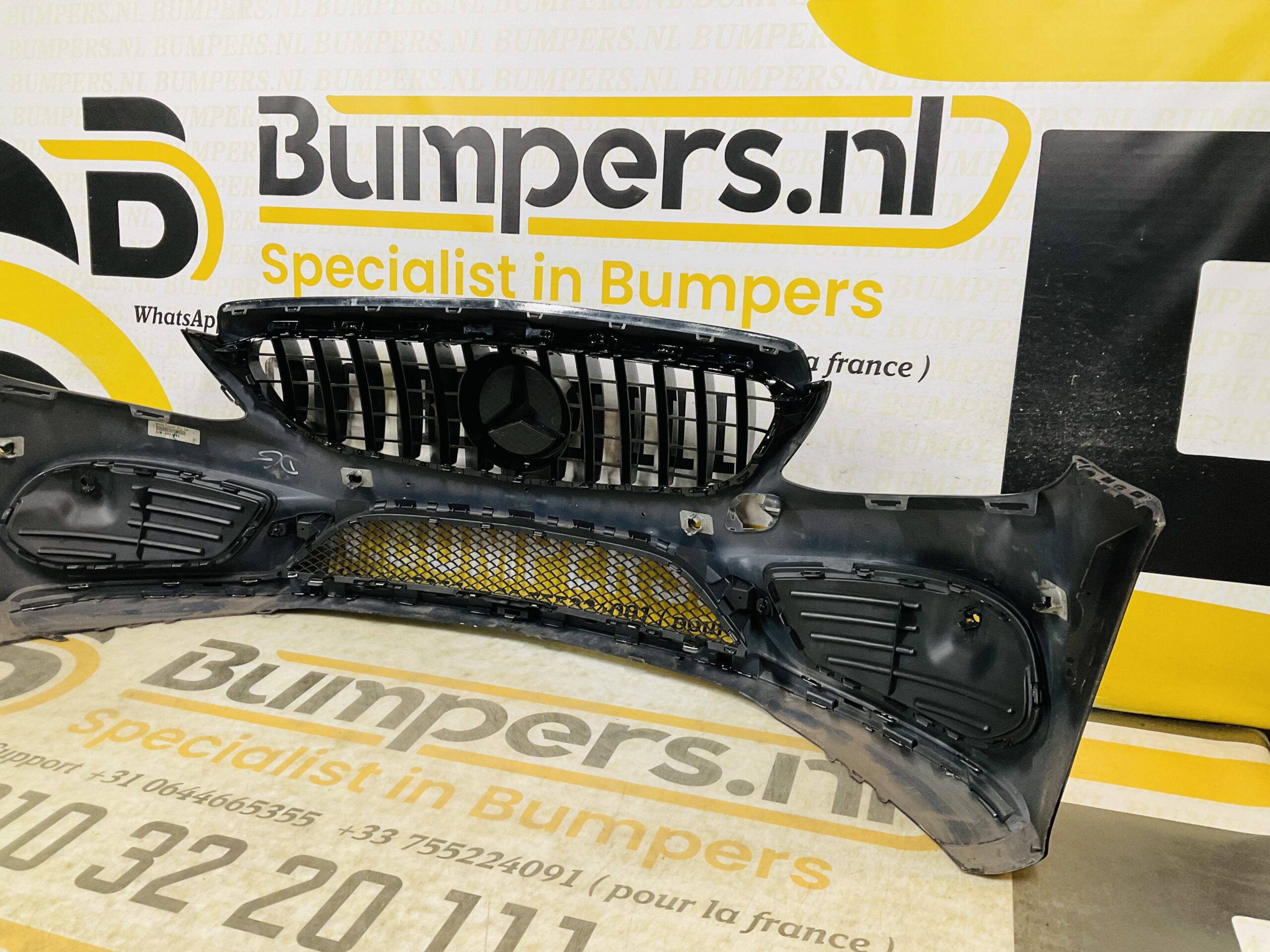 BUMPER Mercedes C Klasse W205 AMG 6xpdc 2014-2018 VOORBUMPER 1-Z6-10758z