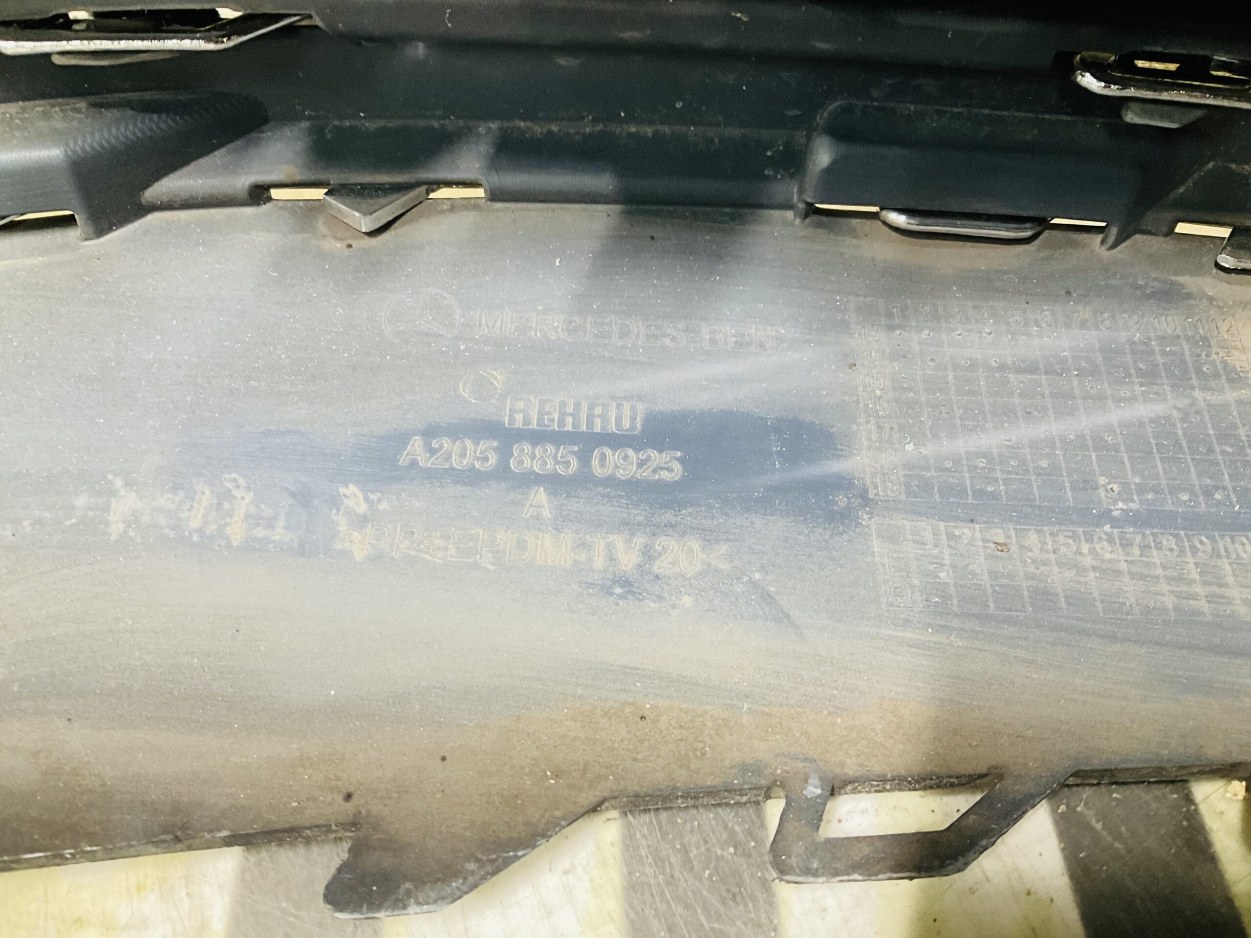 BUMPER Mercedes C Klasse W205 AMG 6xpdc 2014-2018 VOORBUMPER 1-Z6-10758z