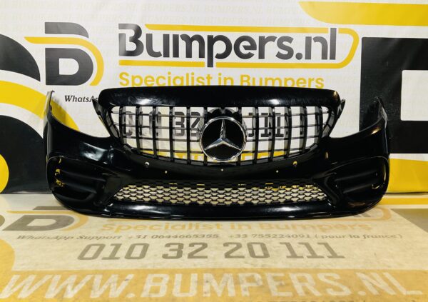 BUMPER Mercedes C Klasse W205 AMG Facelift 6xpdc 2019-2022  VOORBUMPER 1-Z3-10760z