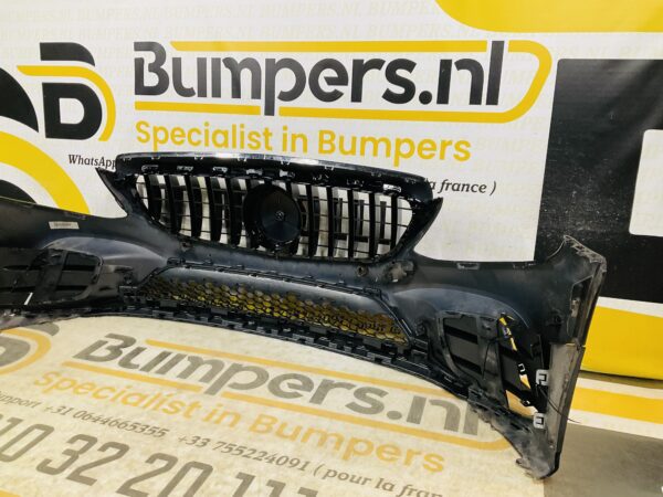 BUMPER Mercedes C Klasse W205 AMG Facelift 6xpdc 2019-2022  VOORBUMPER 1-Z3-10760z