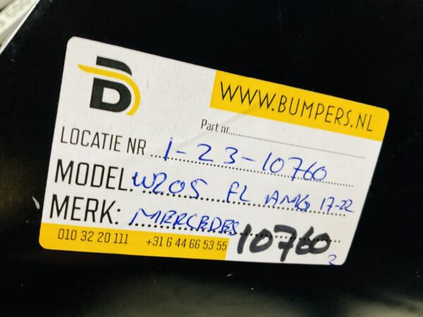 BUMPER Mercedes C Klasse W205 AMG Facelift 6xpdc 2019-2022  VOORBUMPER 1-Z3-10760z