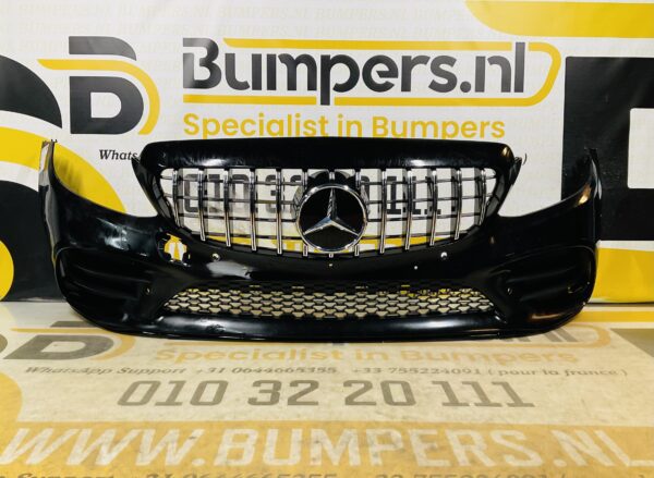 BUMPER Mercedes C Klasse W205 AMG Facelift 6xpdc 2019-2022 VOORBUMPER 1-Z3-10761z