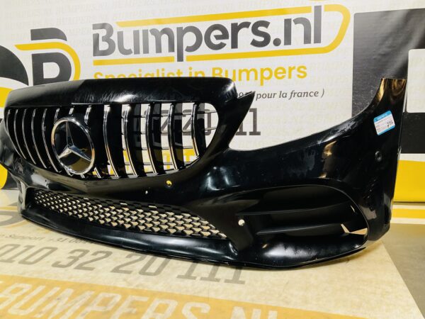 BUMPER Mercedes C Klasse W205 AMG Facelift 6xpdc 2019-2022 VOORBUMPER 1-Z3-10761z