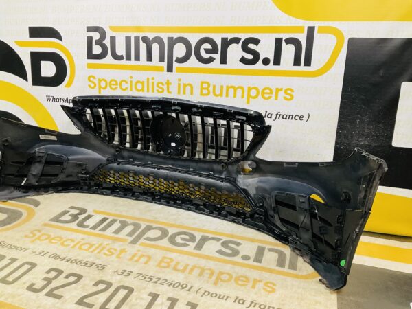 BUMPER Mercedes C Klasse W205 AMG Facelift 6xpdc 2019-2022 VOORBUMPER 1-Z3-10761z