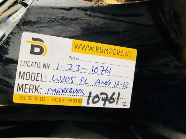 BUMPER Mercedes C Klasse W205 AMG Facelift 6xpdc 2019-2022 VOORBUMPER 1-Z3-10761z