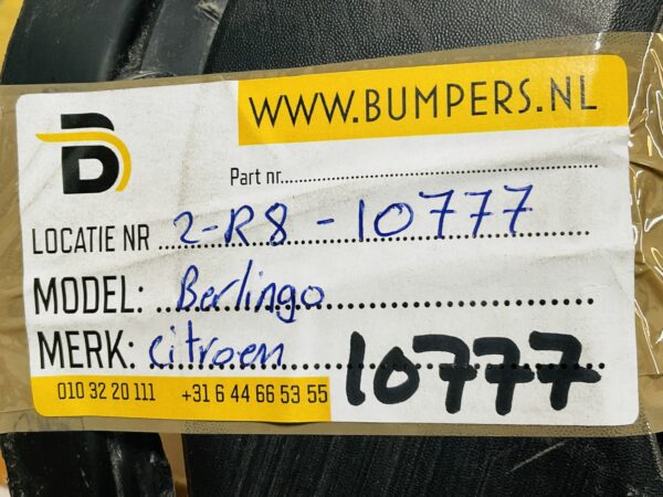 Bumper Citroen Berlingo 9816977680  Voorbumper 2-R8-10777