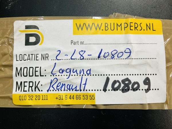 Bumper Spoiler Renault Laguna  000227251 Bumperlip 2-R8-10809