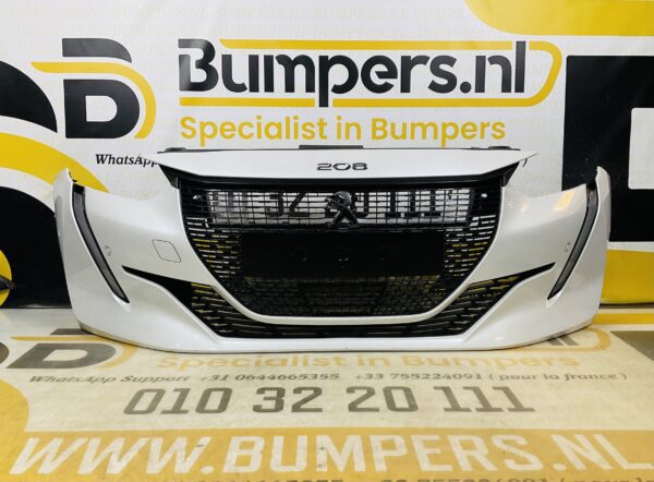 BUMPER Peugeot 208 GTLine GT-Line 6xpdc 2019-2023 VOORBUMPER 2-A7-10877z