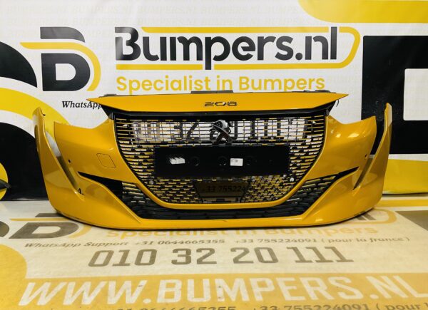 BUMPER Peugeot 208 GTLine GT-Line 6xpdc 2019-2023 VOORBUMPER 2-A7-10879z