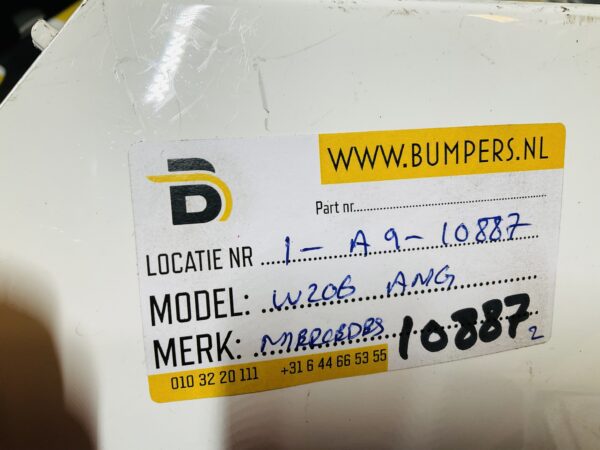 BUMPER Mercedes C Klasse W206 Amg 6xpdc 2019-2022 VOORBUMPER 1-A9-10887z