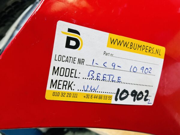 BUMPER Volkswagen Beetle 4xpdc 5C5807221T VOORBUMPER 1-C9-10902z