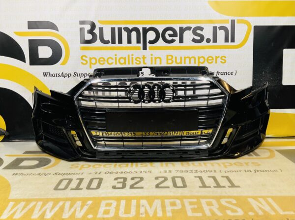 BUMPER Audi A3 8V Facelift Sline S-Line 2017-2021  VOORBUMPER 1-H8-10917z