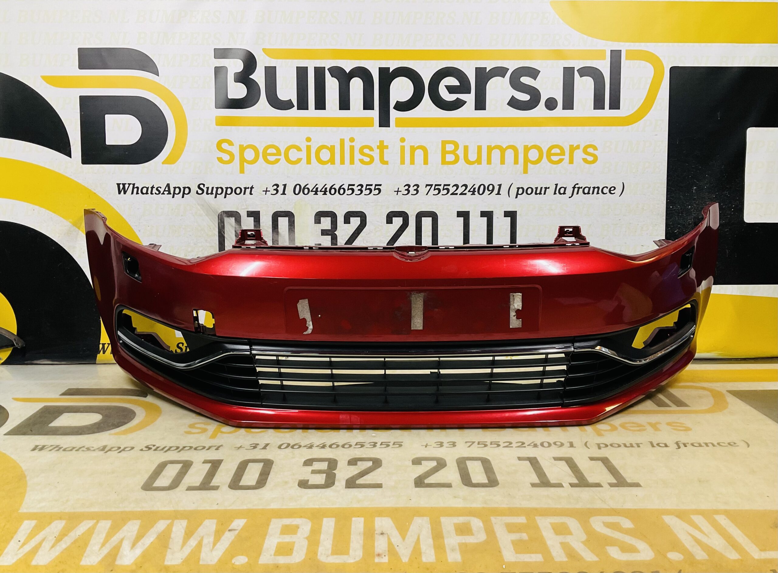 BUMPER Volkswagen Polo 6C kls 2007-2012 VOORBUMPER 1-C4-10935z