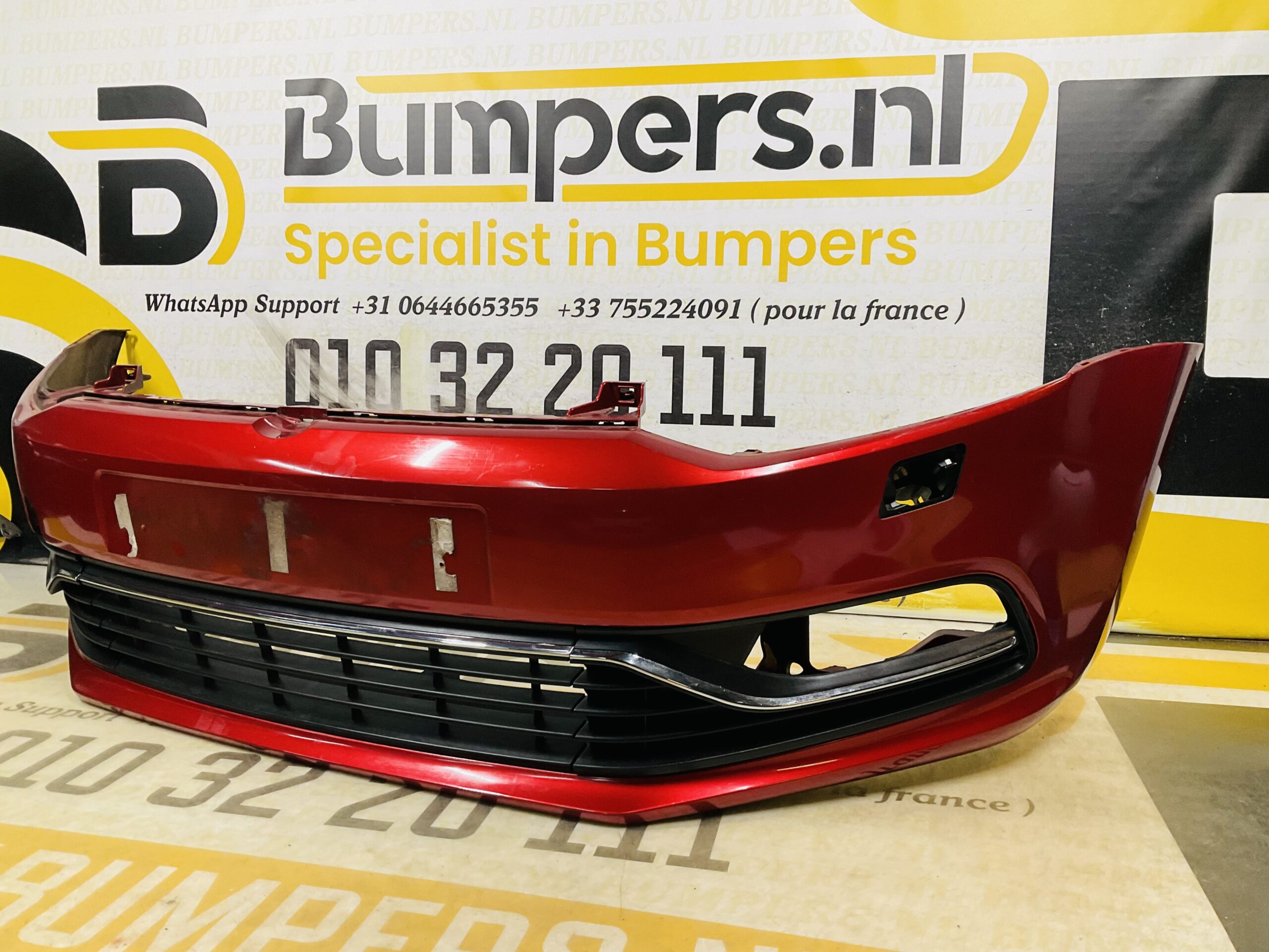 BUMPER Volkswagen Polo 6C kls 2007-2012 VOORBUMPER 1-C4-10935z