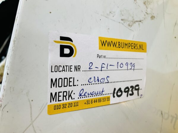 BUMPER Renault Clio 4 2016-2019 VOORBUMPER 2-F1-10939z