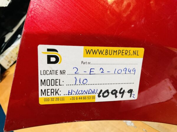 BUMPER Hyundai i10 21-24 VOORBUMPER 2-E2-10949z