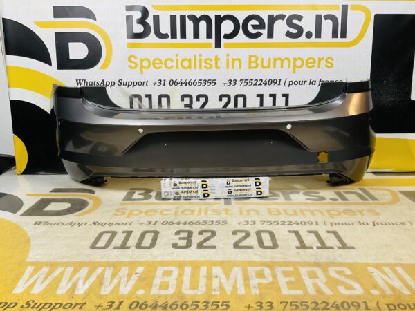 Achterbumper Volkswagen Polo 2G 2017-2023 4xpdc 2G6807421 Origineel Bumper 2-H2-11023