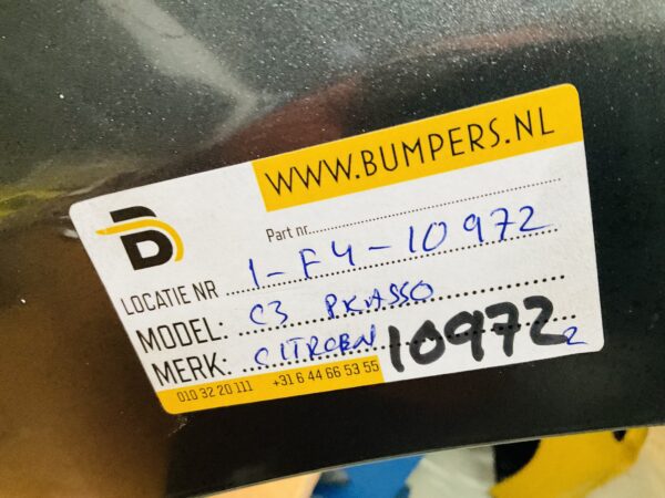 BUMPER Citroen C3 Picasso VOORBUMPER 1-F4-10972z