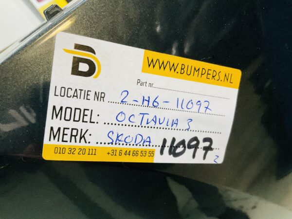 BUMPER Skoda Octavia 3 4xpdc kls 2012-2017  VOORBUMPER 2-H6-11097z