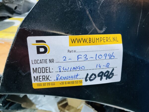 BUMPER Renault Twingo 2014-2018  VOORBUMPER 2-F3-10996z