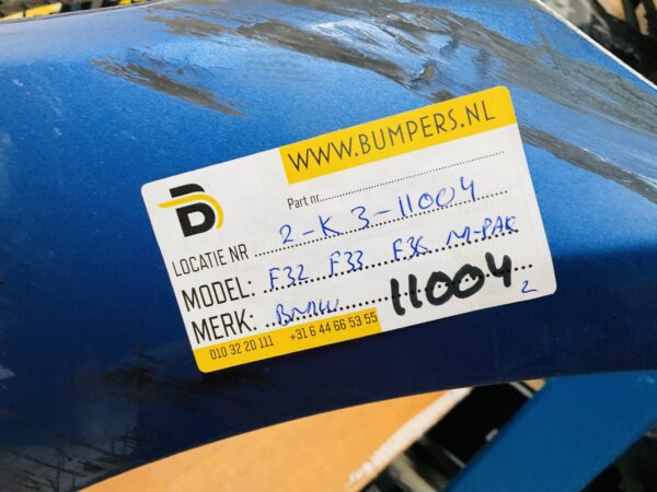 BUMPER BMW 4 serie F32 F33 F36 Mpakket M-Pakket VOORBUMPER 2-K3-11004z