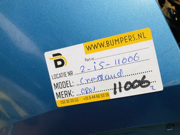BUMPER Opel Crossland  VOORBUMPER 2-i5-11006z