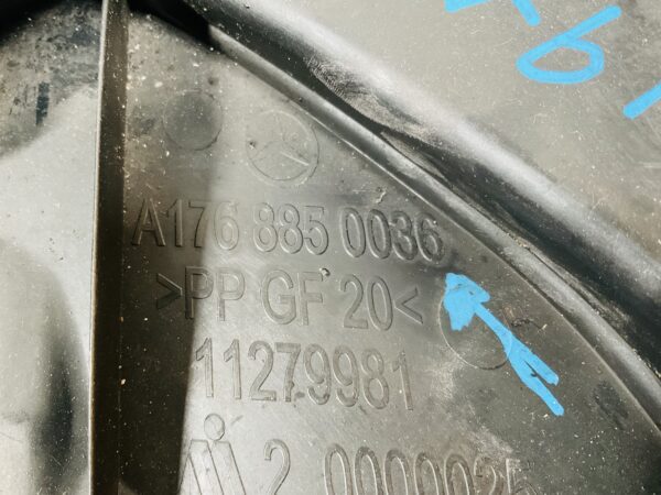 Onderplaat Mercedes A Klasse W176 AMG A1768850036  Bumperlip 2-L4-11184T