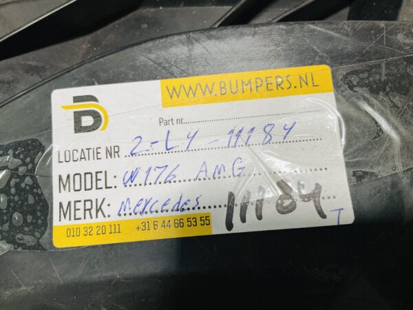 Onderplaat Mercedes A Klasse W176 AMG A1768850036  Bumperlip 2-L4-11184T