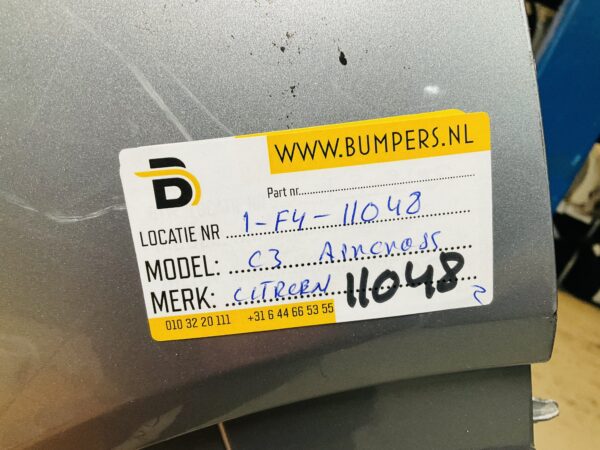 BUMPER Citroen C3 Aircorss VOORBUMPER 1-F4-11048z