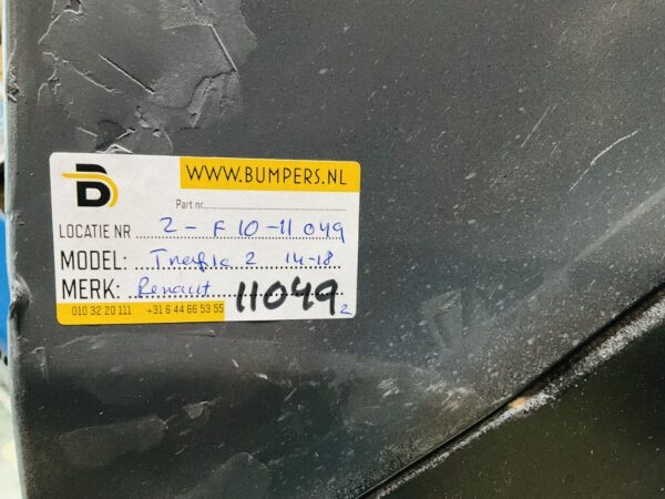 BUMPER Renault Trafic 2 2014-2018  VOORBUMPER 2-F10-11049z