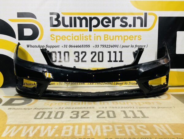 BUMPER Mercedes C Klasse W204 AMG Facelift VOORBUMPER 1-A1-11052z