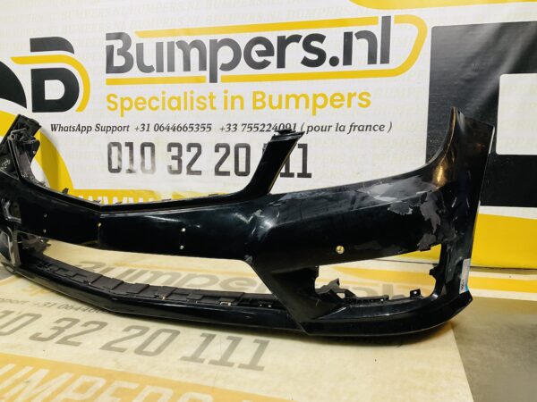 BUMPER Mercedes C Klasse W204 AMG Facelift VOORBUMPER 1-A1-11052z