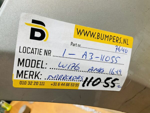 BUMPER Mercedes A Klasse W176 AMG Facelift 2016-2019 VOORBUMPER 1-A3-11055z