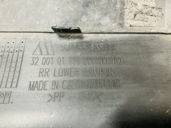 Diffuser  Citroen C3 4xpdc 2016-2019 Achterbumper 2-L6-11205T