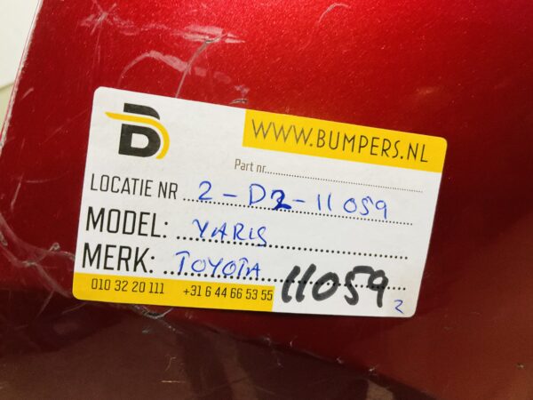 BUMPER Toyota Yaris 2021-2023  VOORBUMPER 2-D2-11059z
