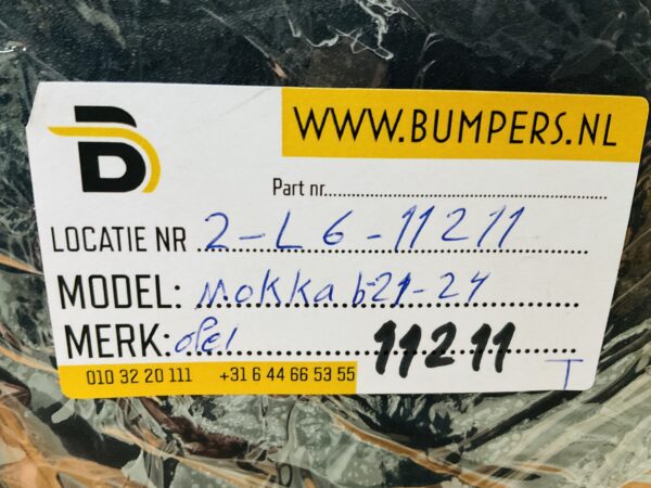 Grill Opel Mokka 2021-2024 9835277680 Voorumper Rooster 2-L6-11211T