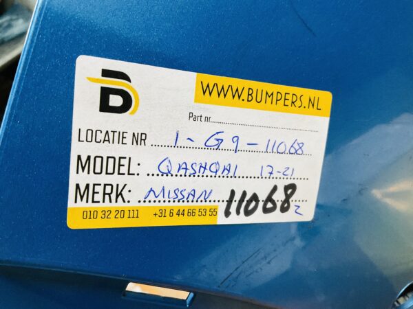 BUMPER Nissan Qashqai 6xpdc 2017-2021 VOORBUMPER 1-G9-11068z