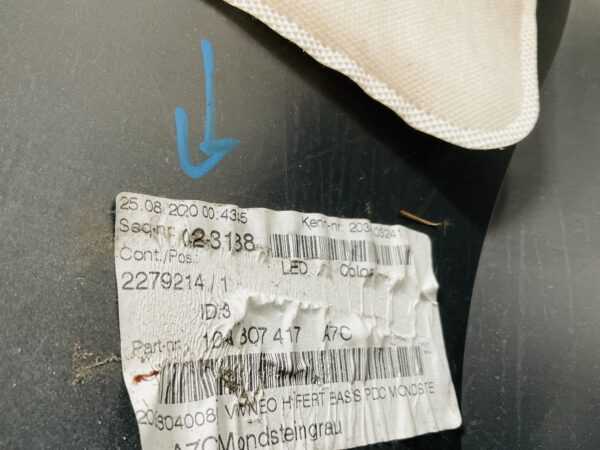 BUMPER Volkswagen iD3 Achterbumper 1-F9-11252t